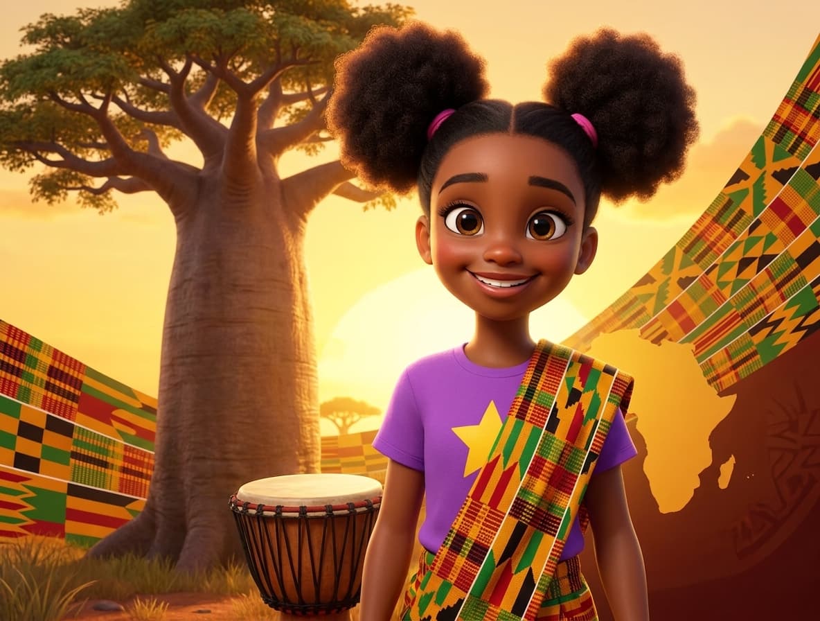 African Heritage — illustrated for kids