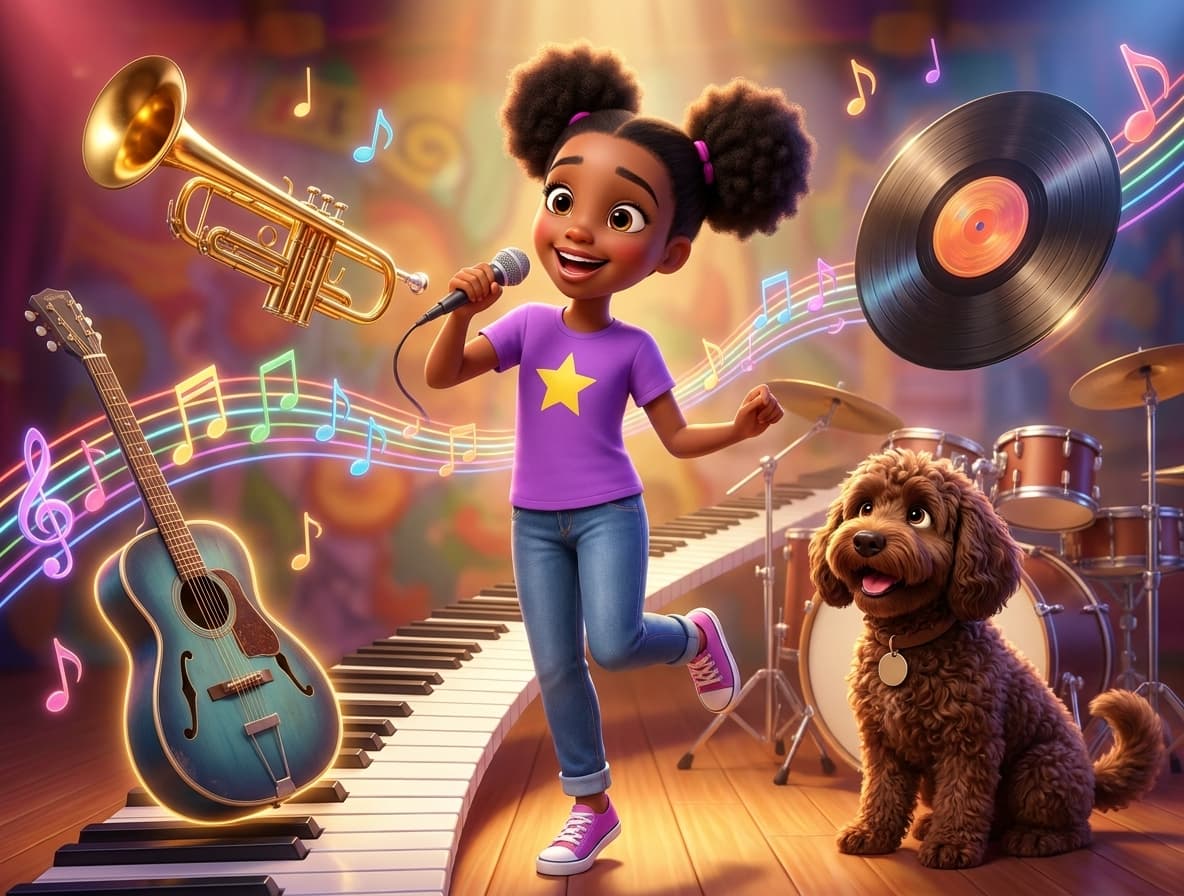 Black Music History — illustrated for kids