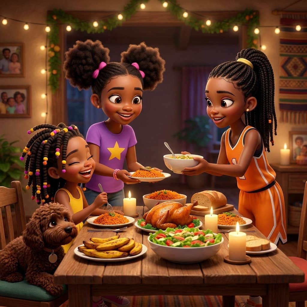 Family Traditions — illustrated for kids