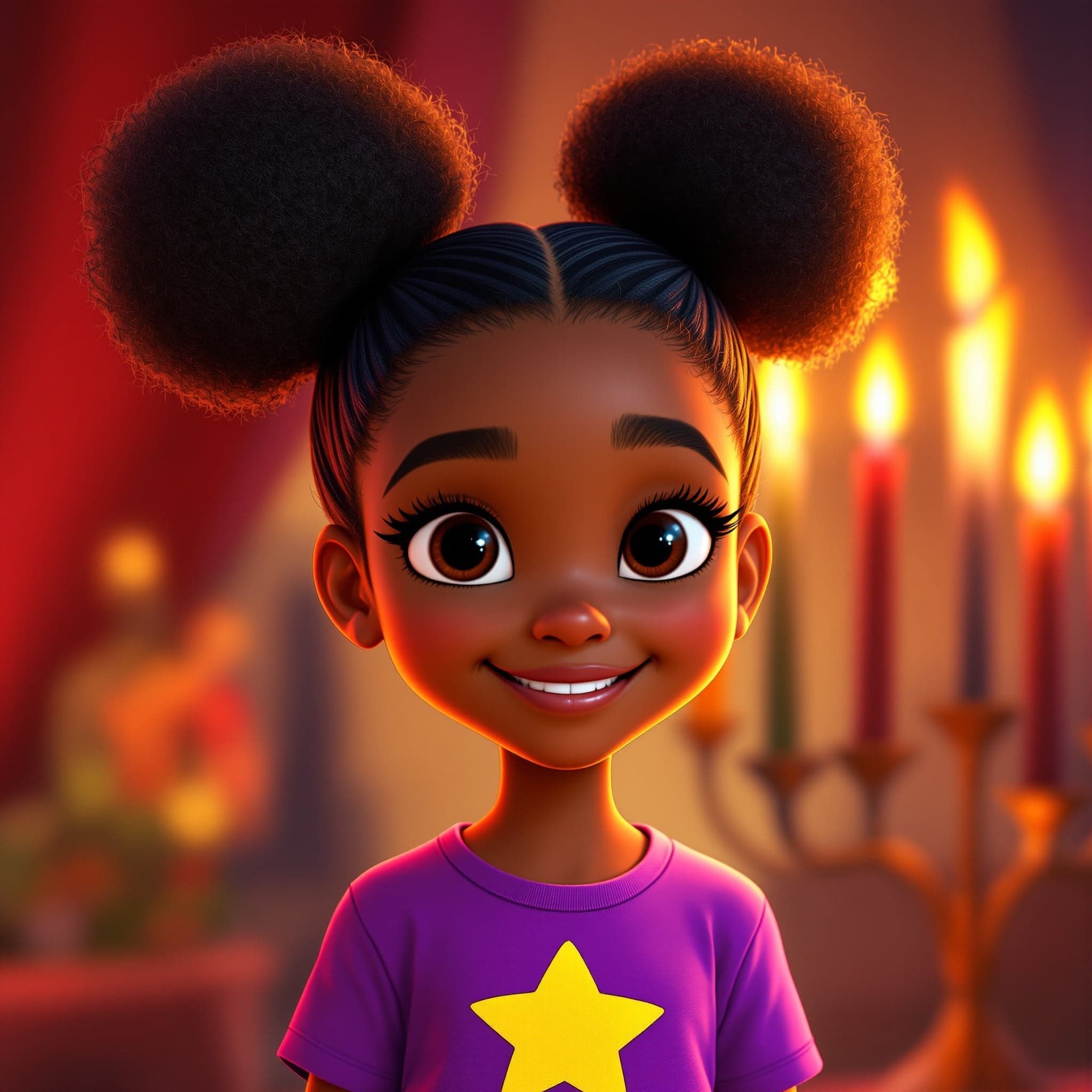 Kwanzaa Celebration — illustrated for kids