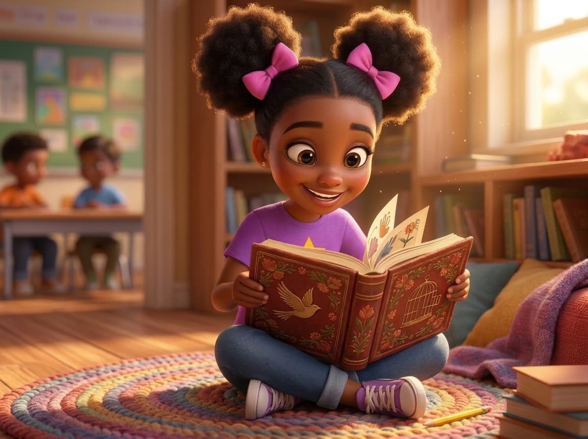 Maya Angelou — illustrated for kids