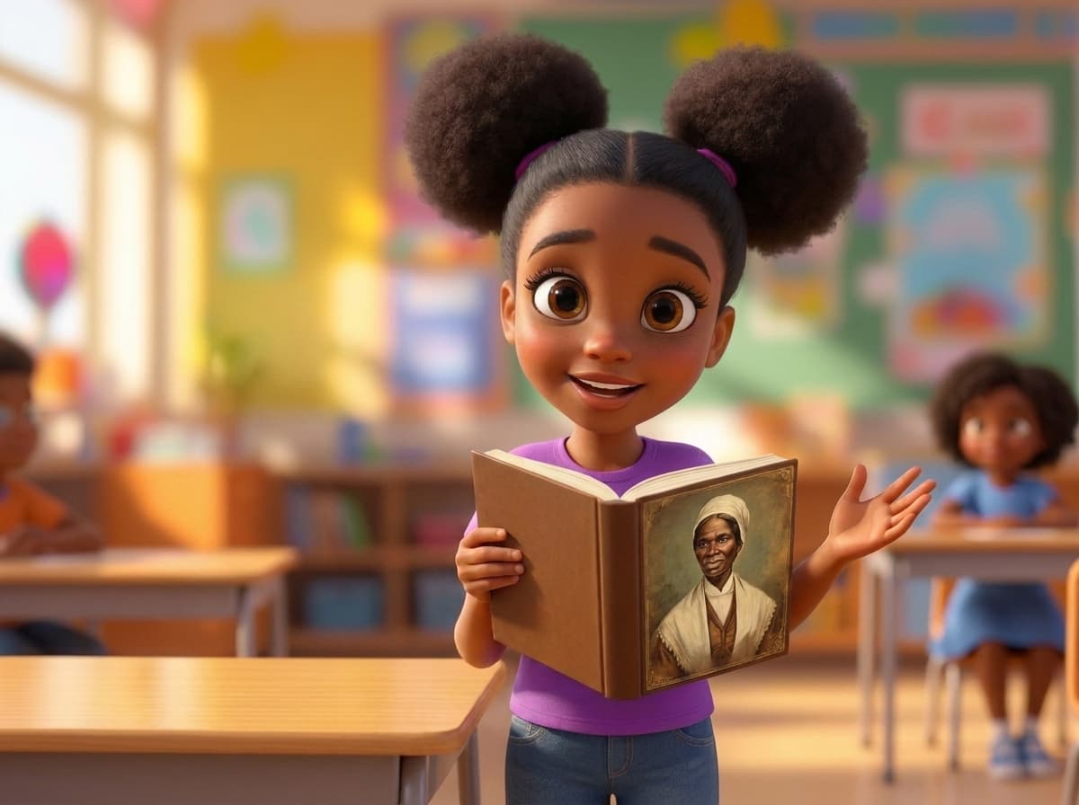 Sojourner Truth — illustrated for kids